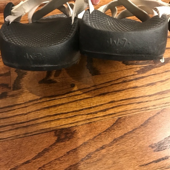 Chaco Black and White Strappy Sandals - Picture 3 of 5